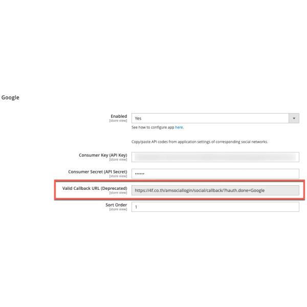 Social login